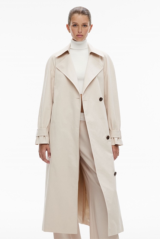 Double-Breasted Trench Coat