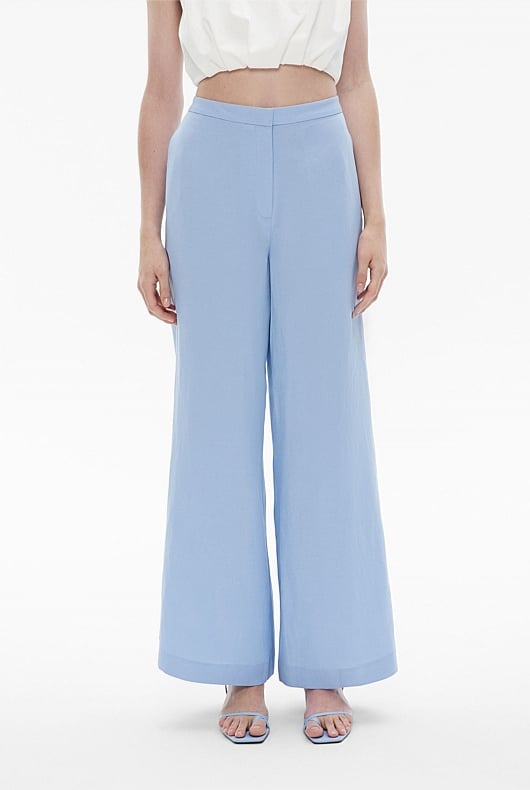 Clean Wide Leg Pant