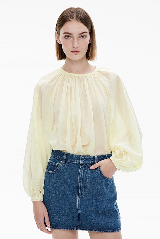 Cotton Silk Blouse