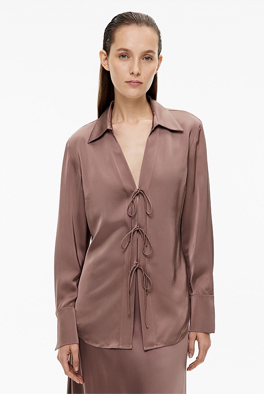 Tie Detail Shirt