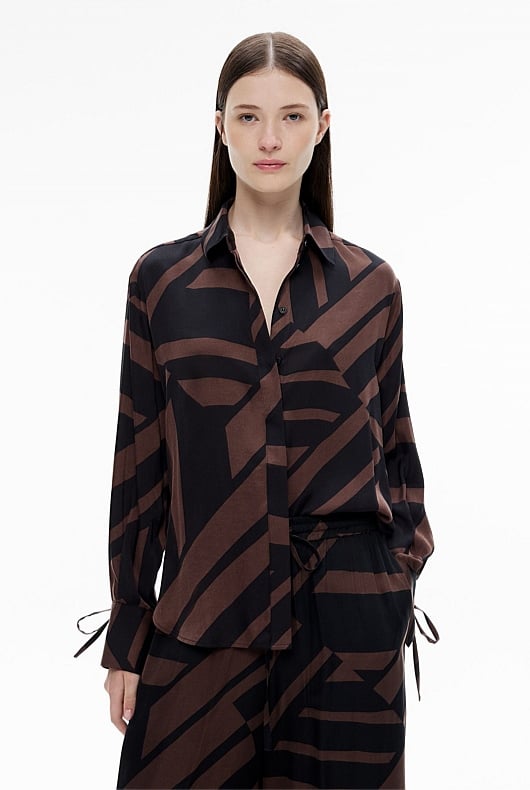 Tie Cuff Shirt