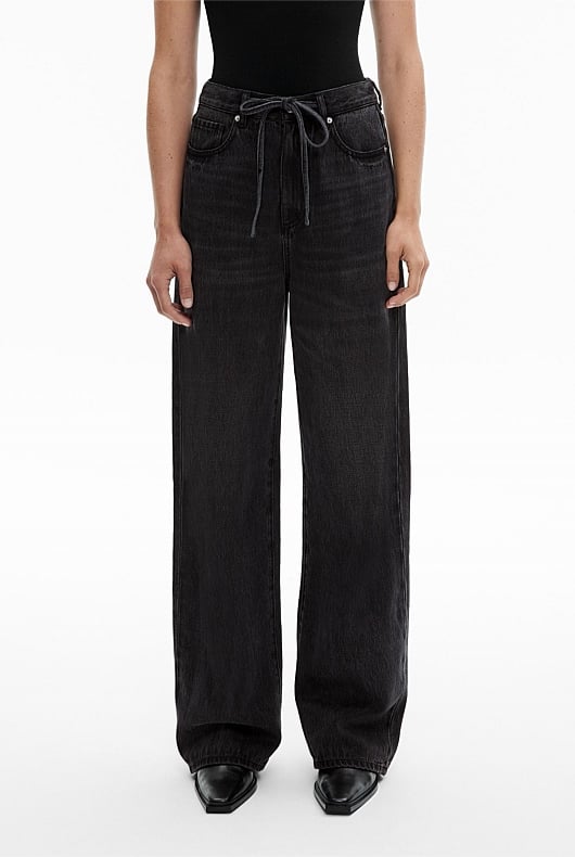 Drawcord Denim Jean