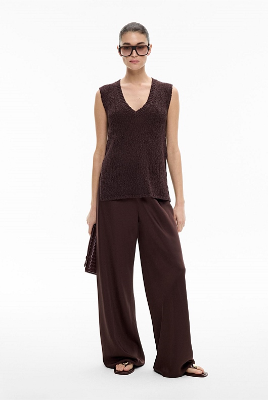 Bias Pull On Pant