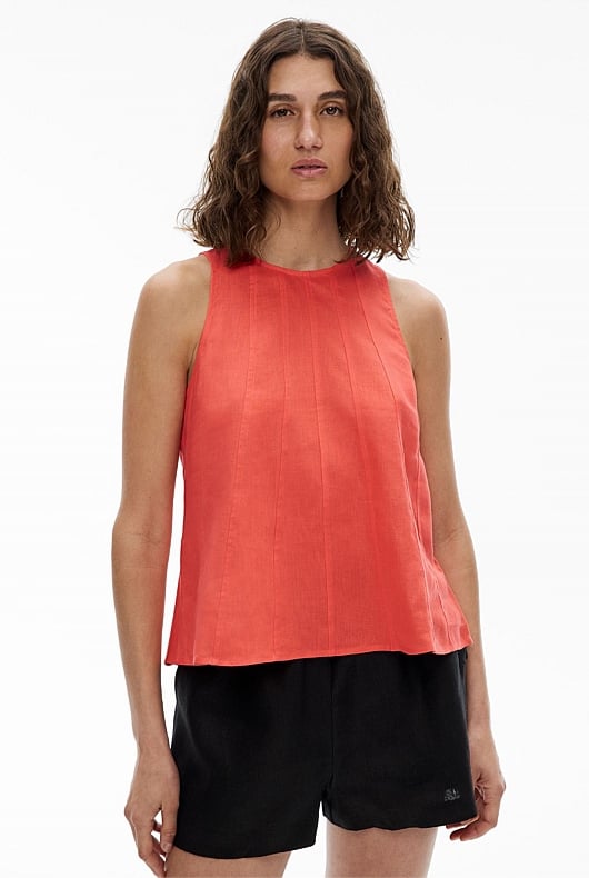 Seam Detail Swing Tank Top