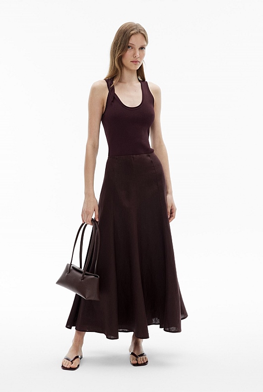 Panelled Skirt