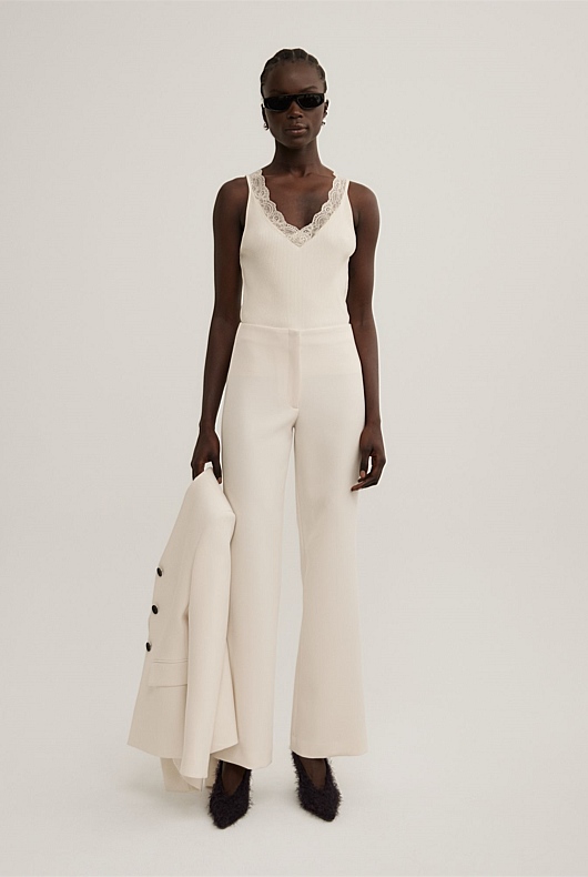 Slim Clean Pants