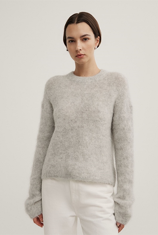 Fluffy Crew Knit
