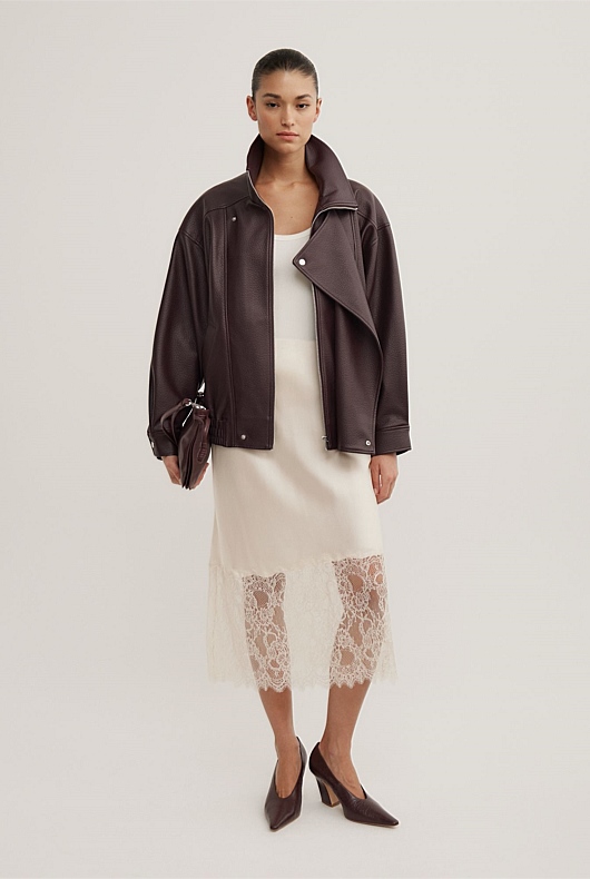 Lace Trim Skirt
