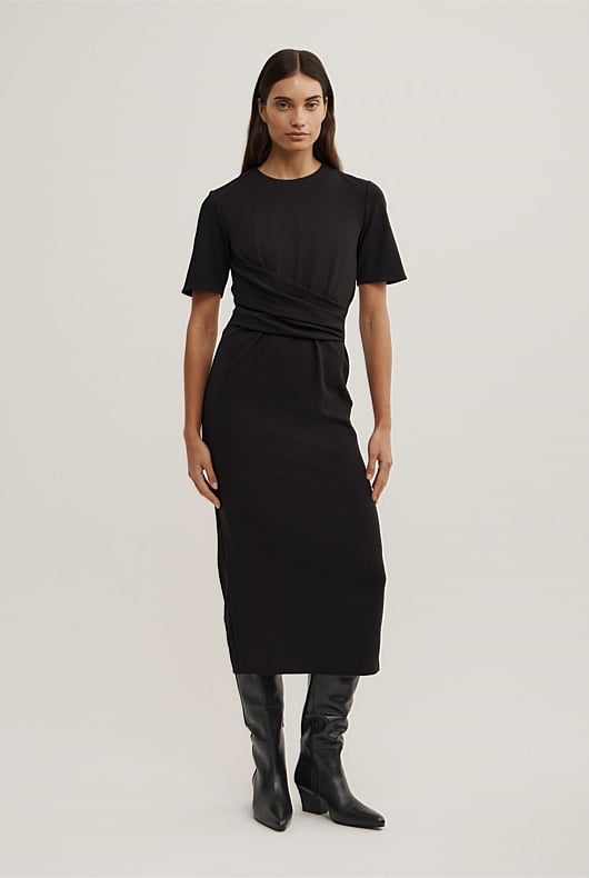 Wrap Detail Dress