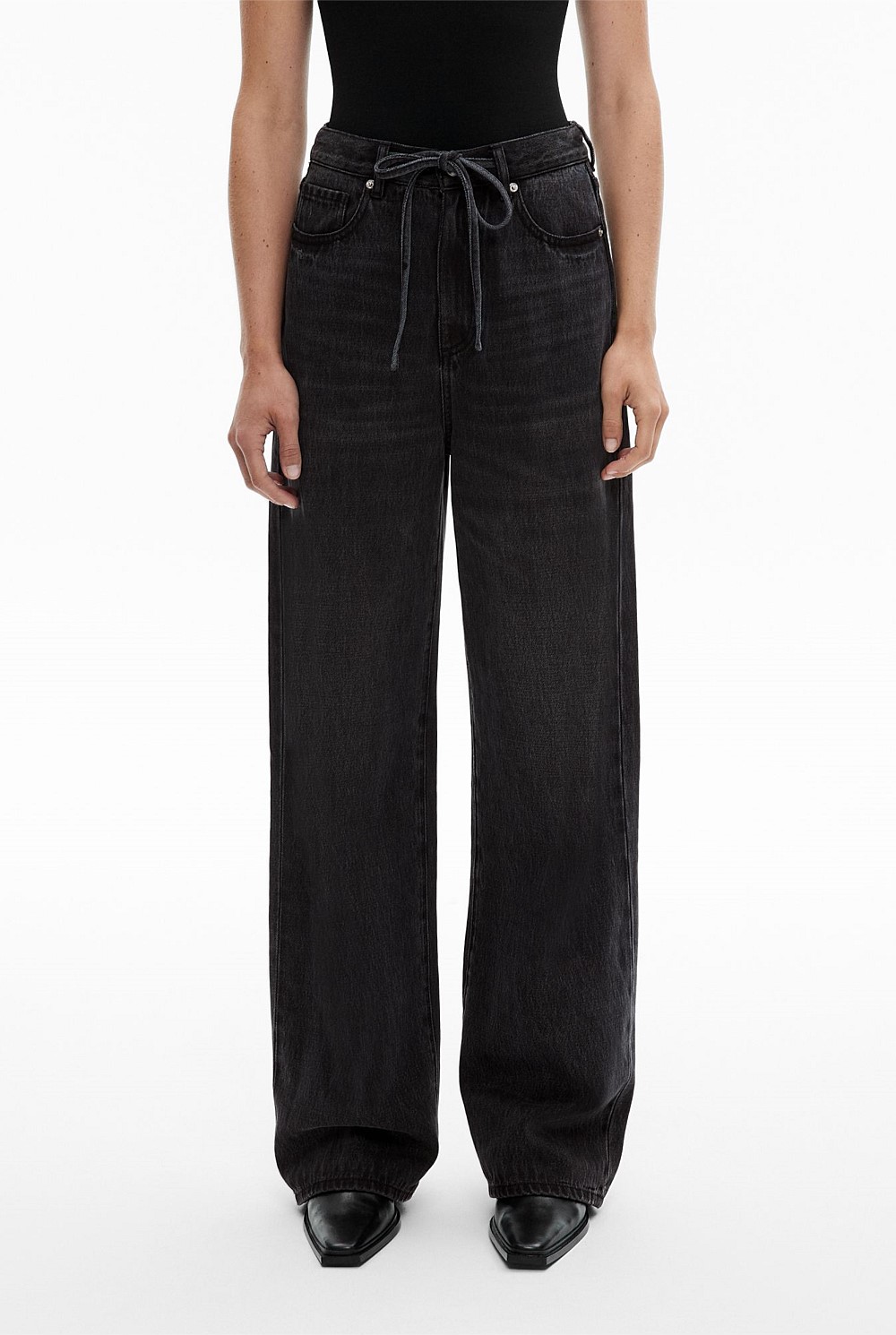 Drawcord Denim Jean