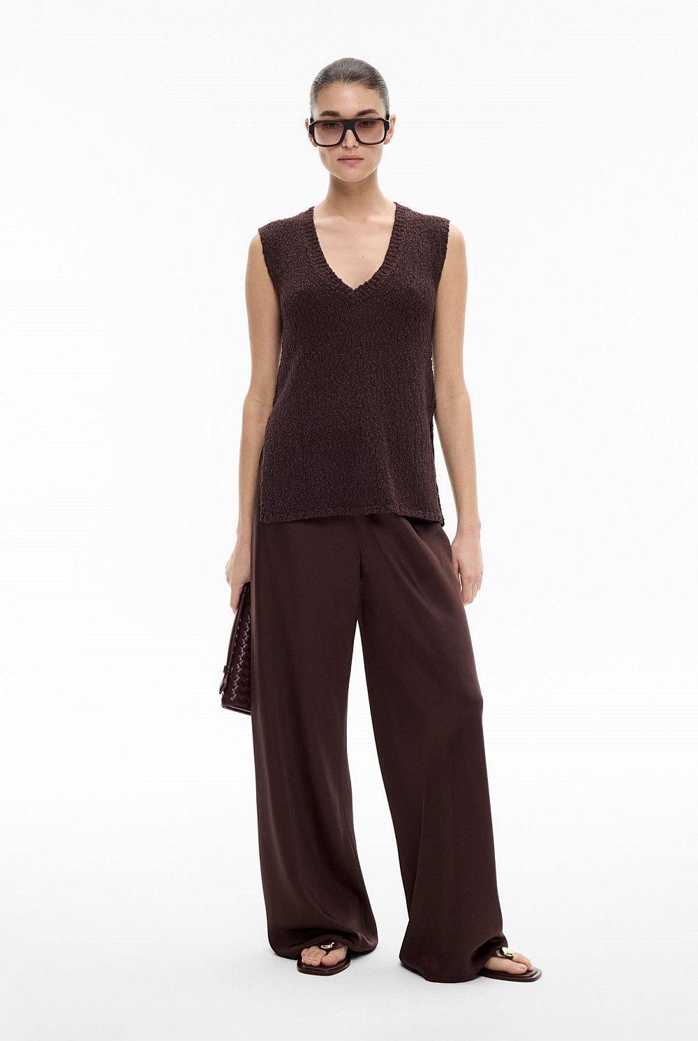 Bias Pull On Pant
