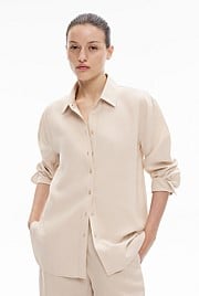 Relaxed Button Through Shirt