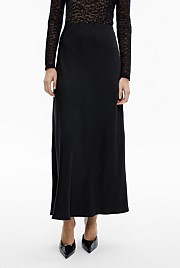 Bias Maxi Slip Skirt