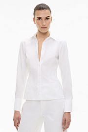 Belt Back Shirt