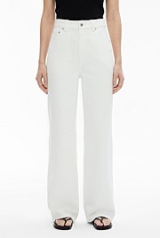 Button Detail Jeans