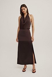 Layered Midi Skirt