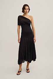 Wrapped Shoulder Dress