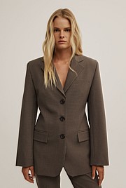 Houndstooth Blazer
