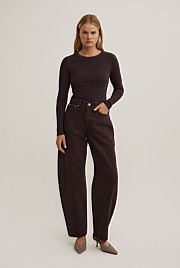 Barrel Leg Jeans