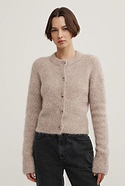 Fluffy Crew Cardigan