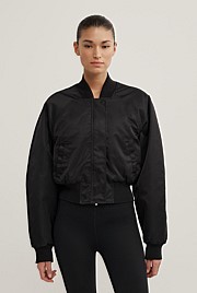 Nylon Bomber Jacket