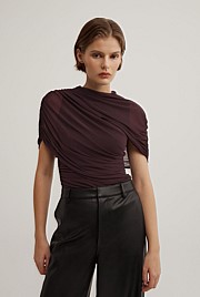 Mesh Cape Top