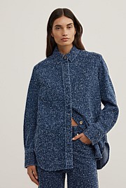 Boucle Denim Shirt