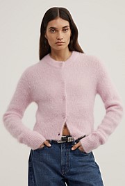 Fluffy Crew Cardigan