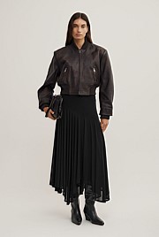 Asymmetric Drape Skirt