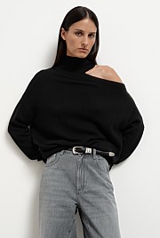Exposed Shoulder Knit