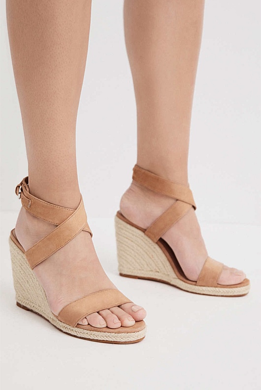 Clay Rebecca Suede Wedge - Women's Espadrilles & Wedges | Witchery