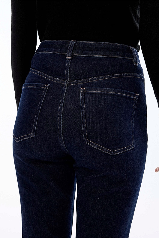 Dark Indigo Stretch Slim Leg Jean Women's Skinny Jeans Witchery