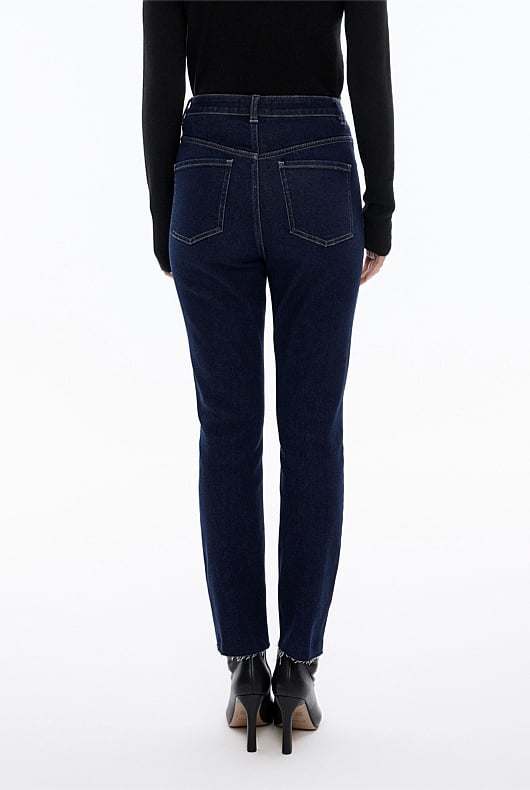 Dark Indigo Stretch Slim Leg Jean Women's Skinny Jeans Witchery