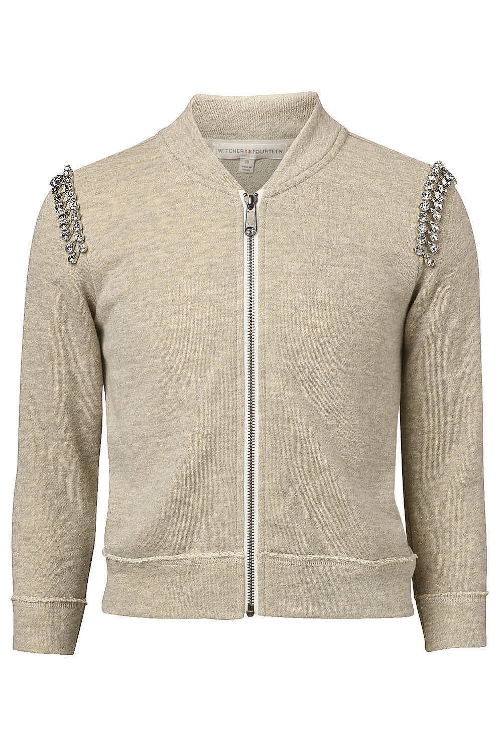 JEWEL ZIP UP JACKET