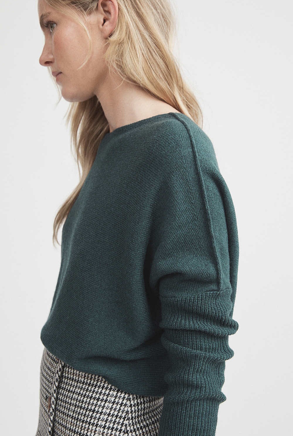 Drop Shoulder Knit