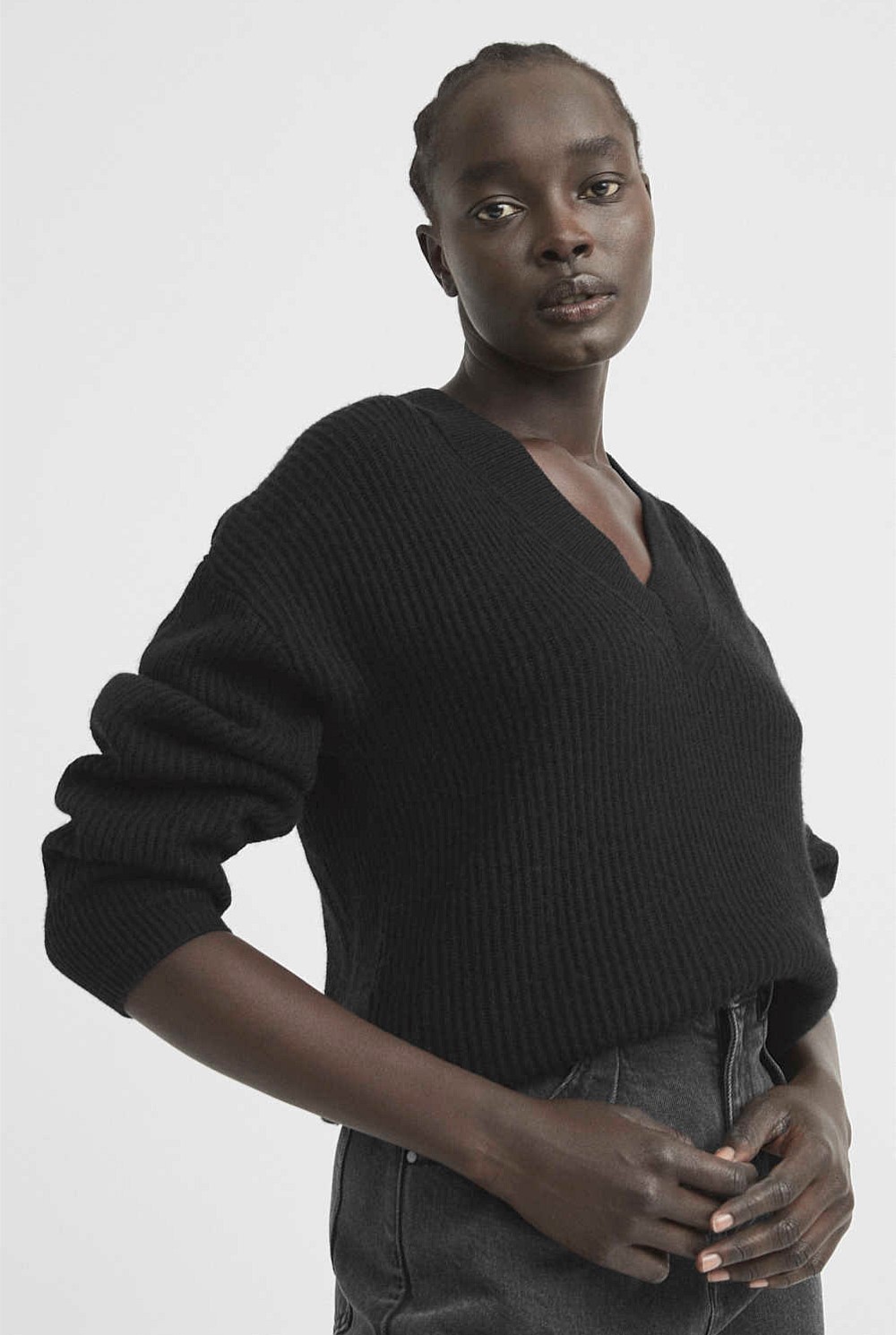 V Neck Knit