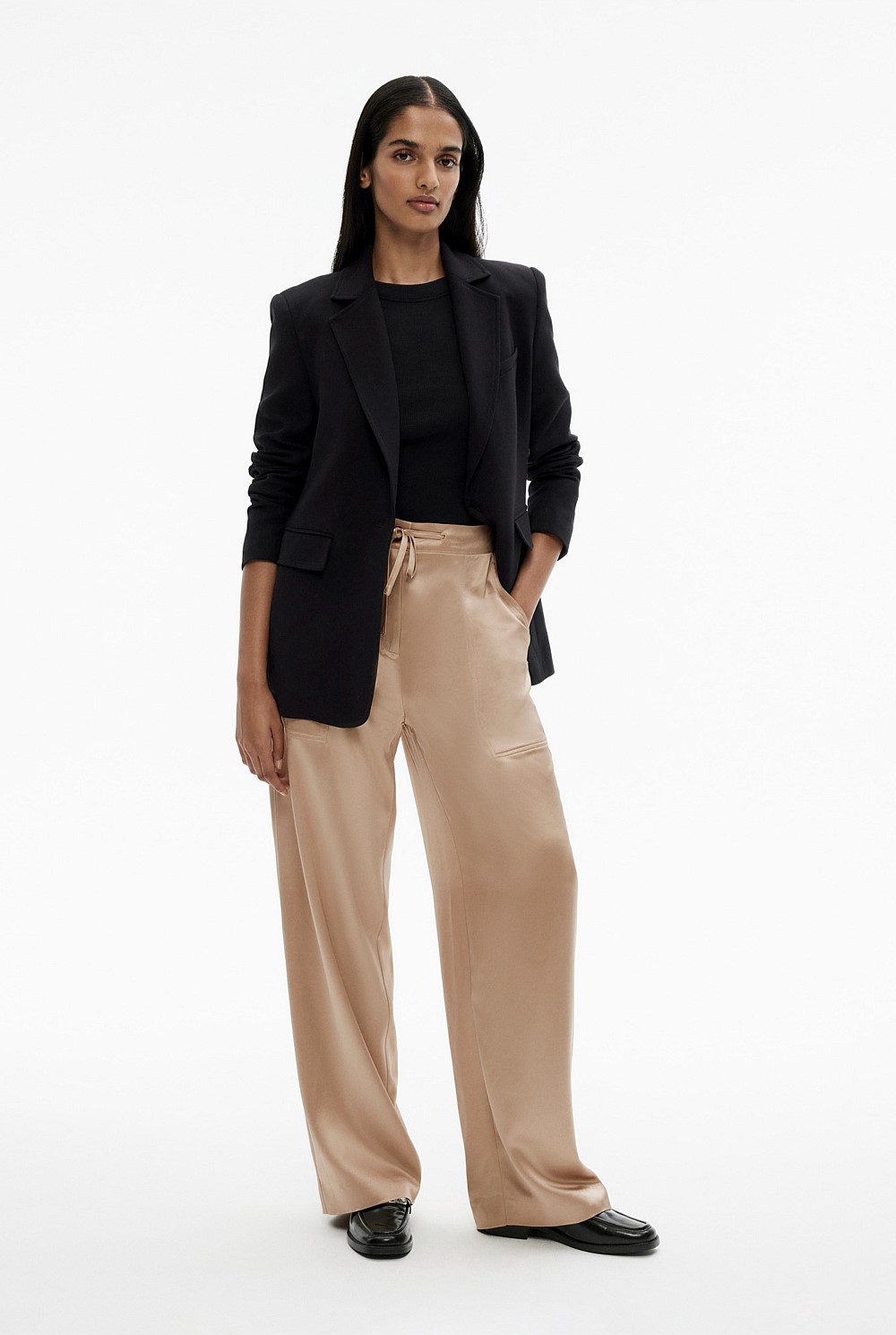 Acetate Blend Pant