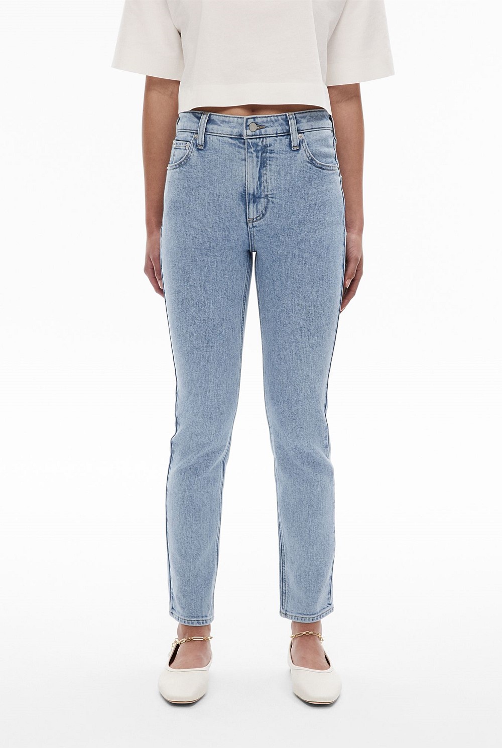 Mid Rise Skinny Jean