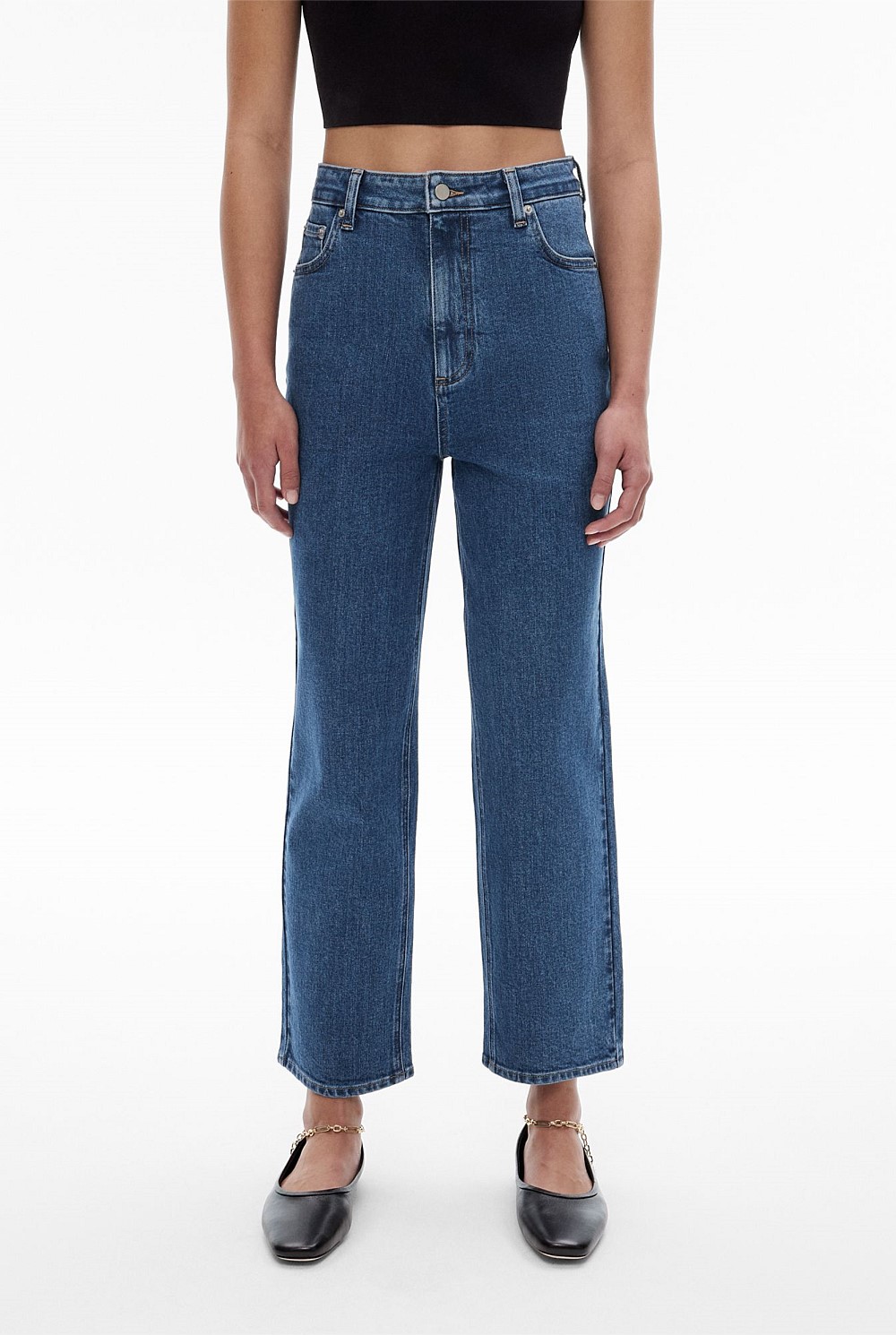 Crop Straight Jean