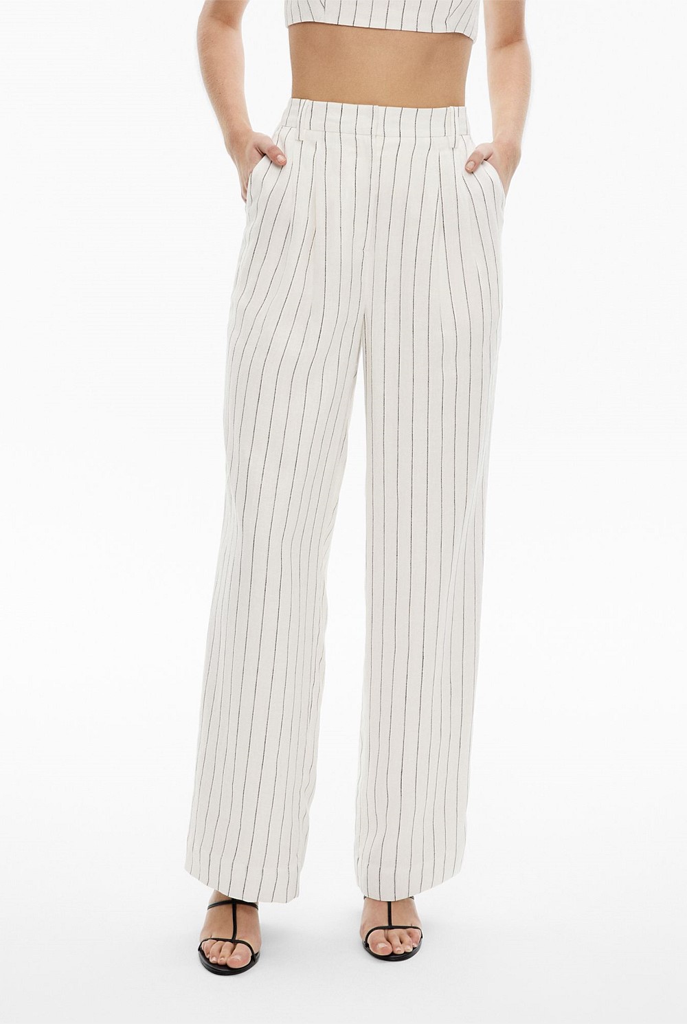 Stripe Linen Pant