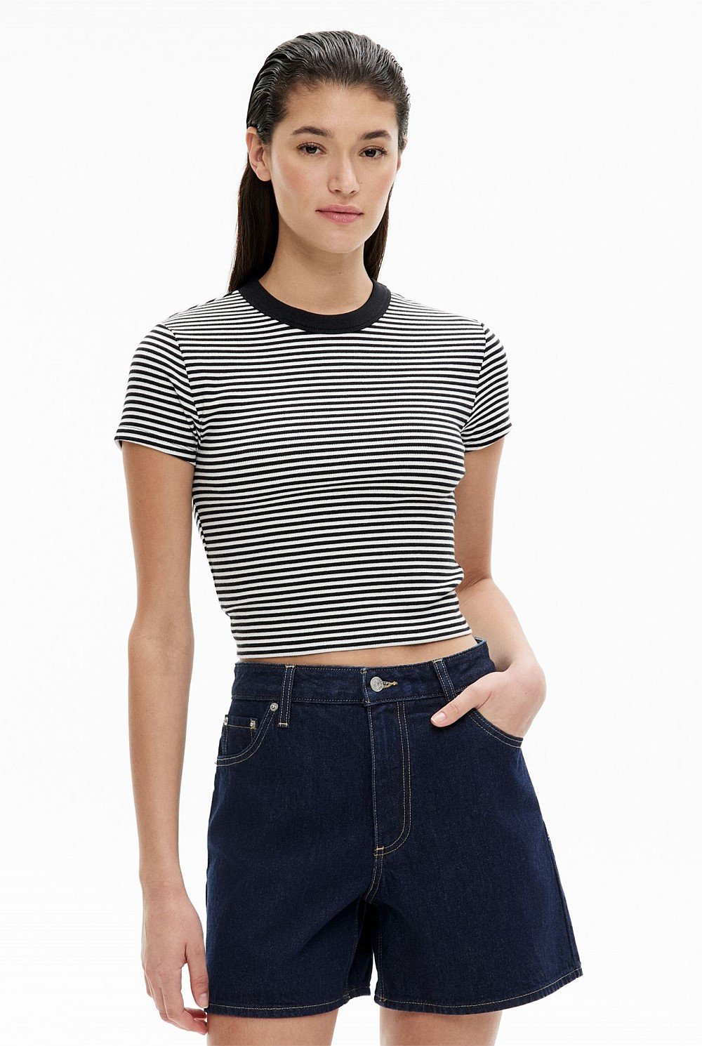 Rib Baby Tee