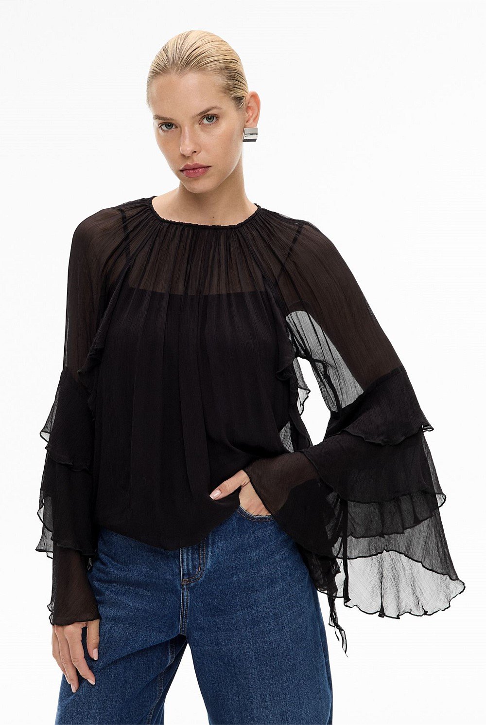 Ruffle Shirt