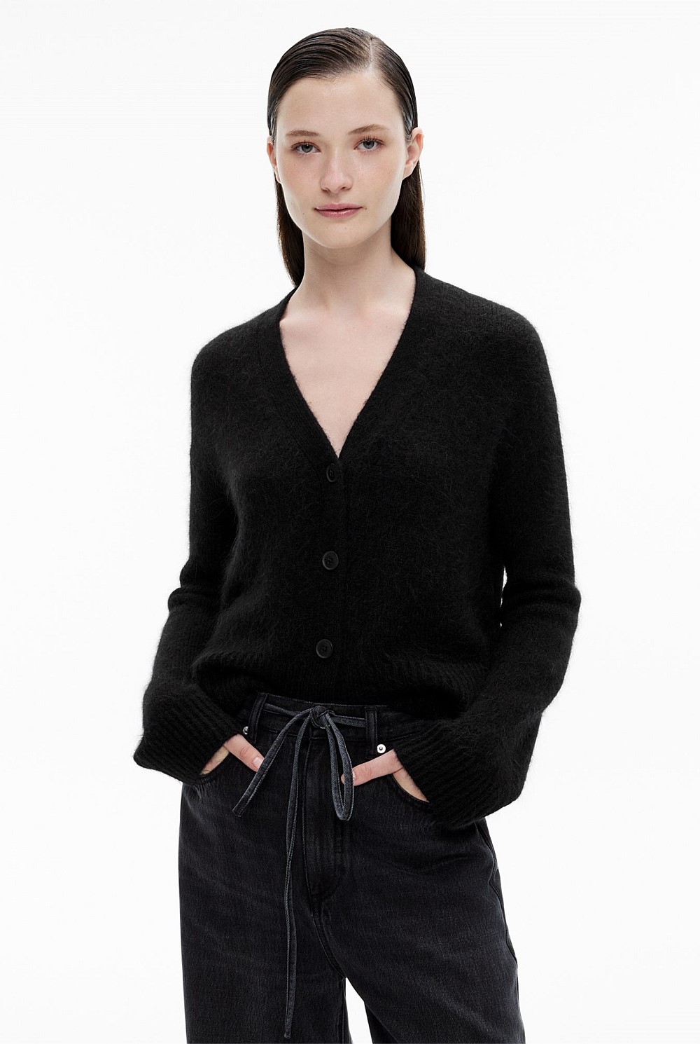 Fluffy Boxy Cardigan