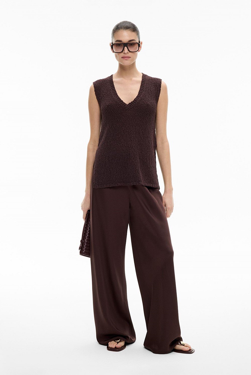 Bias Pull On Pant