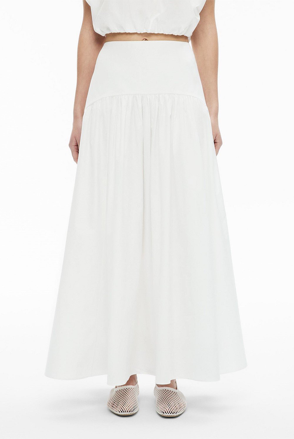 Basque Midi Skirt