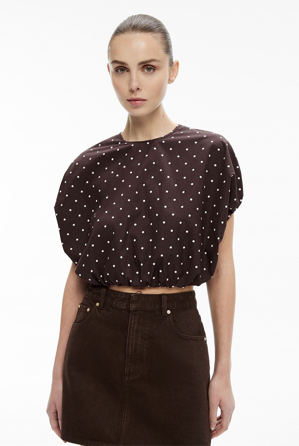 Bubble Hem Top