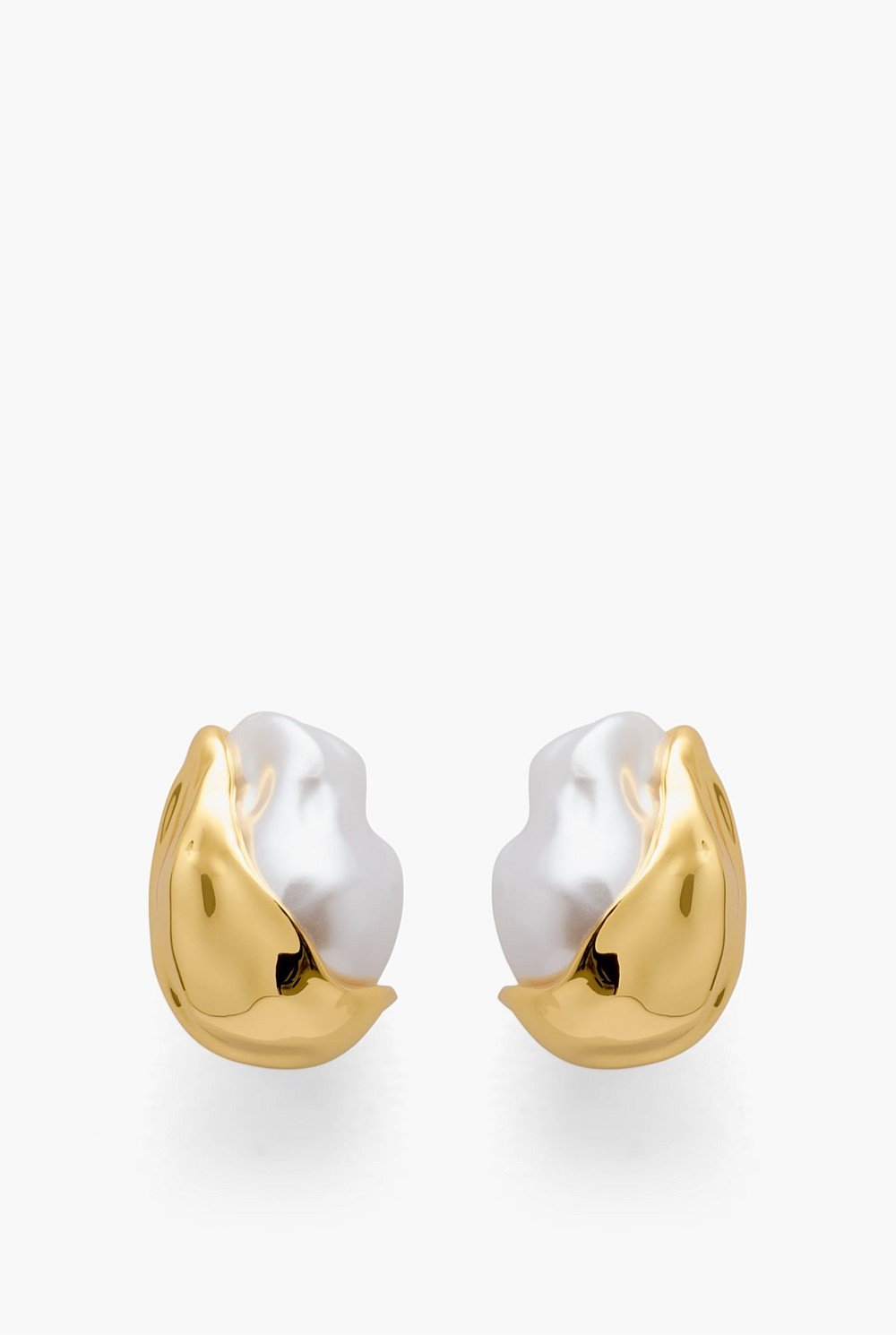 Audrey Pearl Stud Earrings