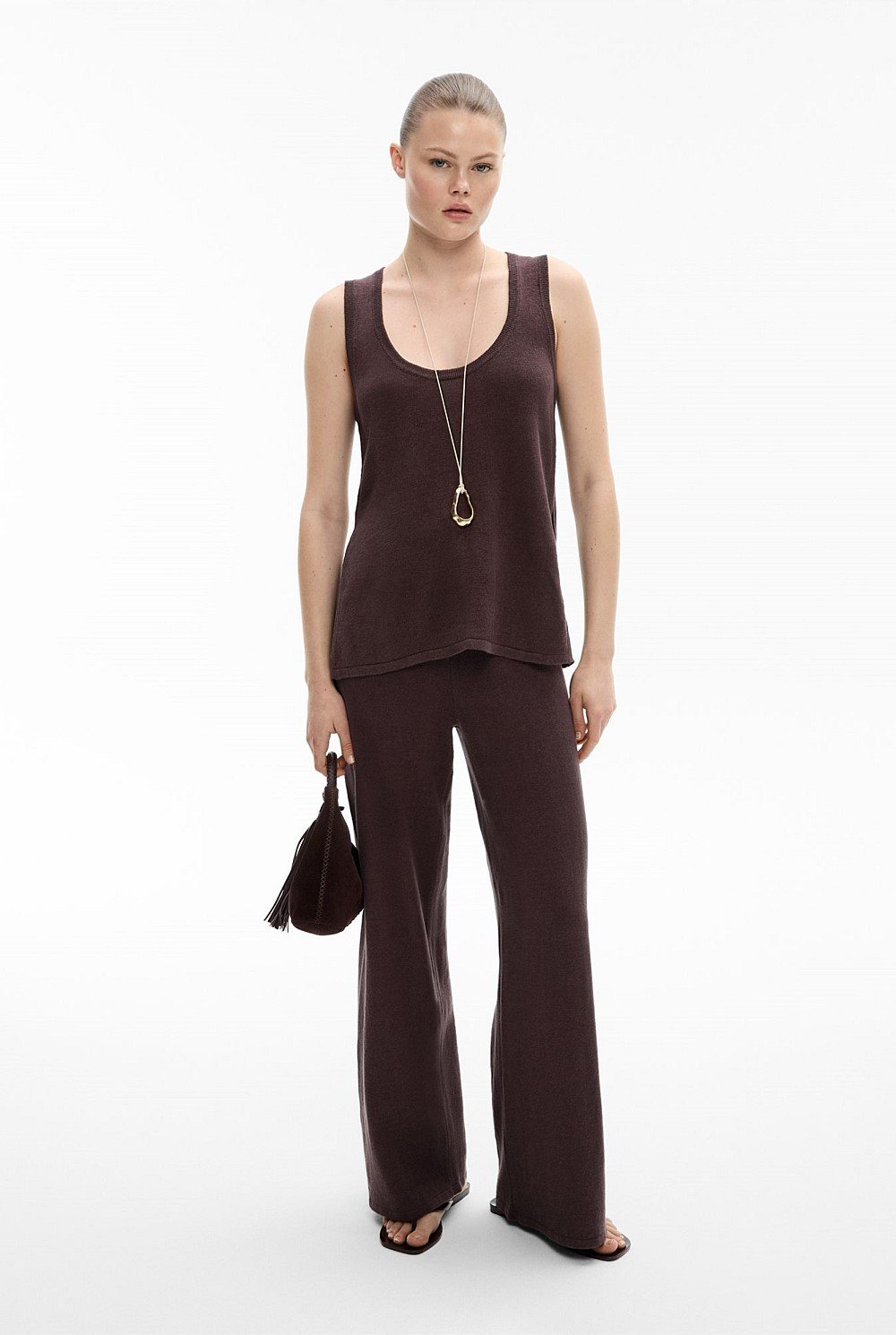 Linen Knit Pants