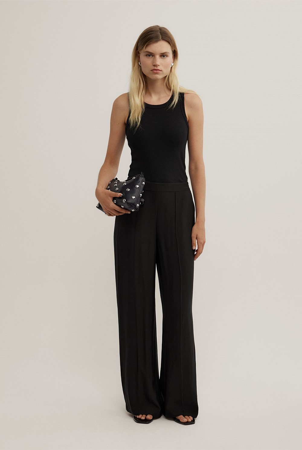 Flat Front Pants