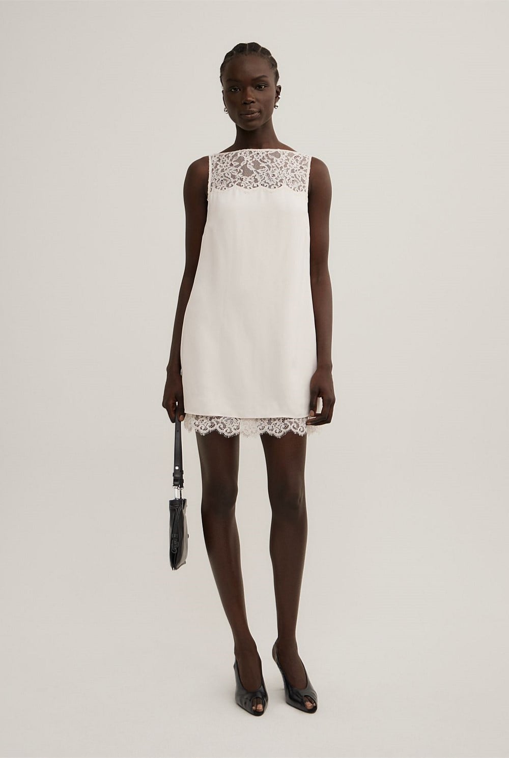 Lace Yoke Dress
